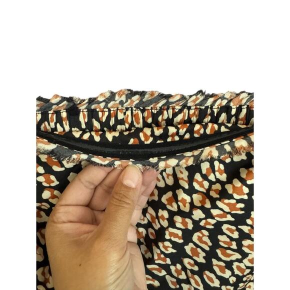 Intimately Free People Strapless Leopard Print Back Cutout Tube Top SP - Picture 6 of 6